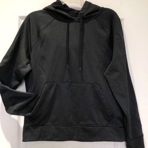Champion polyester hoodie. Black. Size M. Good condition